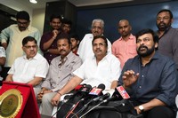 Chiranjeevi presents Allu Ramalingaiah Award to Dasari